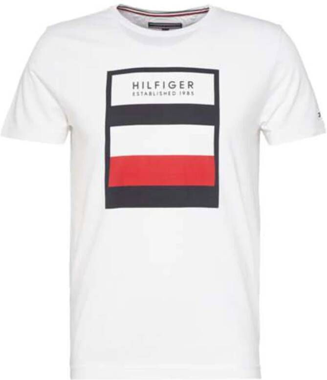Tommy Hilfiger T shirt , Wit, Heren
