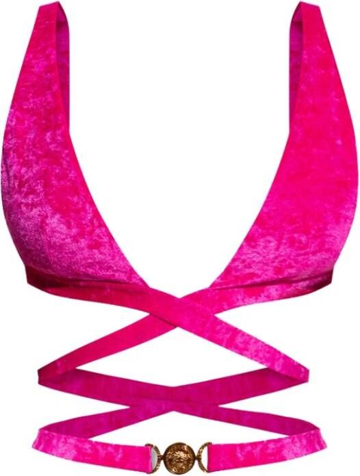 Versace Velours bikini beha , Roze, Dames