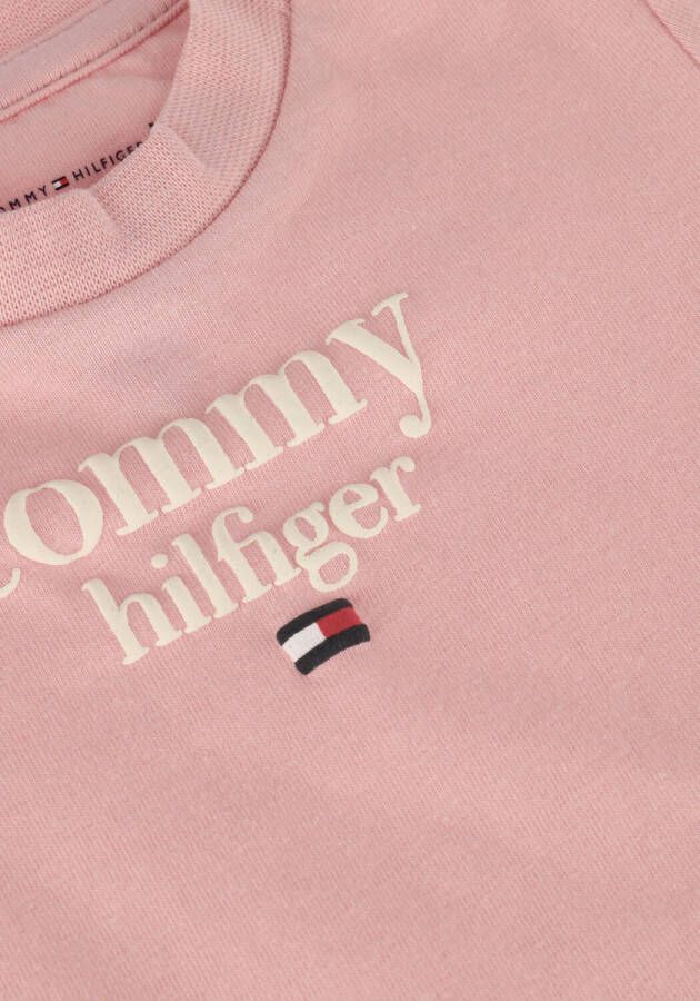 Tommy Hilfiger Roze Baby Tommy Graphic Tee L