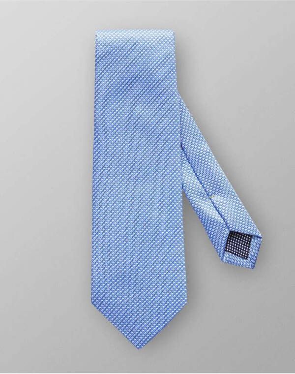 ETON Stropdas blauw/zilver, Motief