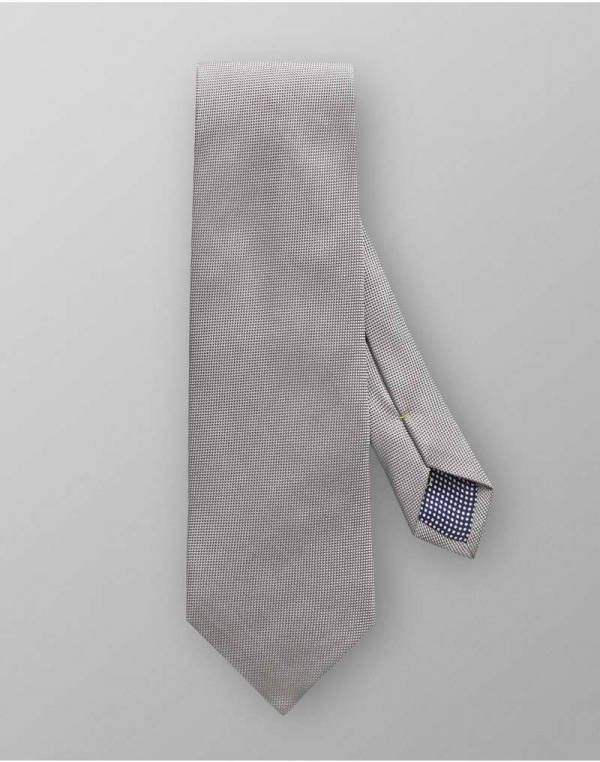 ETON Stropdas grijs, Effen