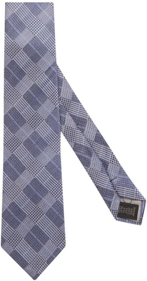 Jacques Britt Stropdas blauw/zilver, Motief