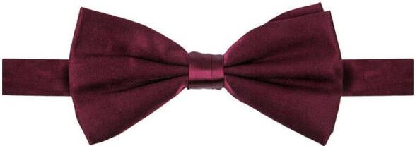 Vlinderdas Michaelis bordeaux zijde ONE SIZE