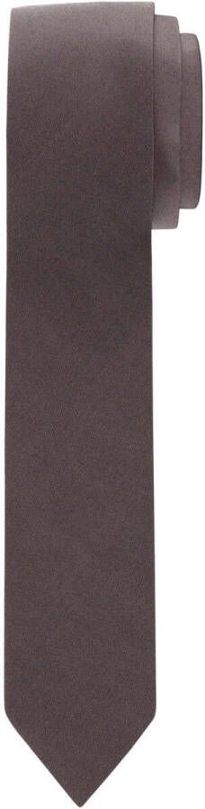 OLYMP Stropdas taupe, Effen