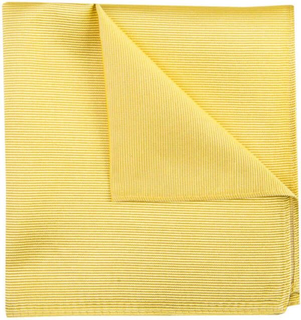 Profuomo Pochet lichtgeel, Effen