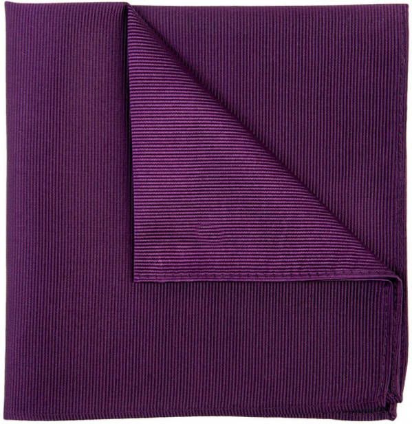 Profuomo Pochet aubergine, Effen