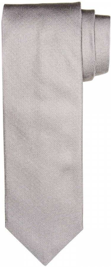 Profuomo Stropdas van zijde met ingeweven structuur