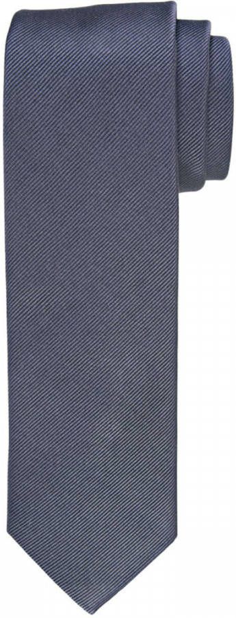 Profuomo Stropdas grijs, Effen