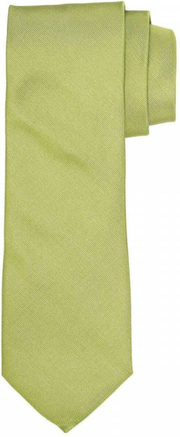 Profuomo Stropdas lichtgroen, Effen