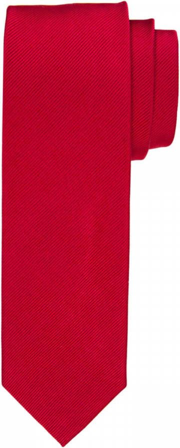 Profuomo Stropdas rood, Effen