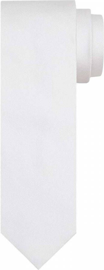 Profuomo Stropdas wit, Effen
