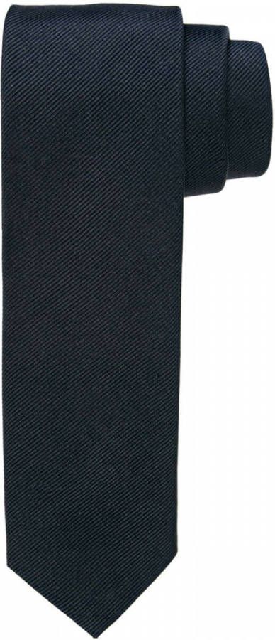 Profuomo Stropdas zwart, Effen