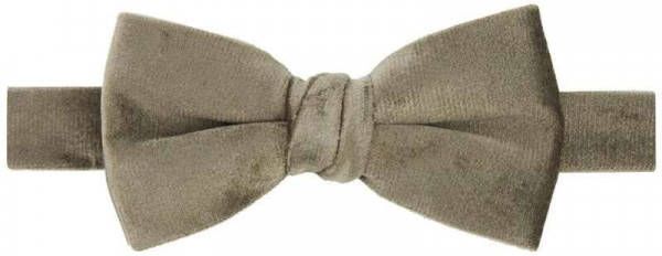 Profuomo Vlinderdas donkergroen, Effen