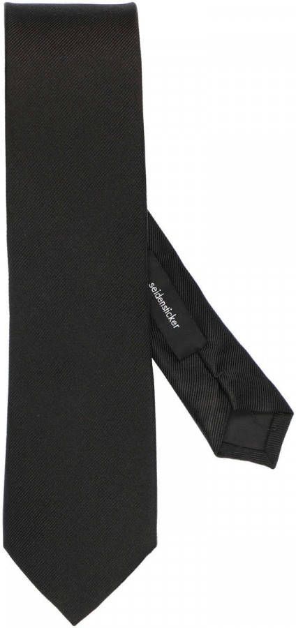 seidensticker Stropdas Zwarte roos Zwarte roos Breed(7 cm)uni