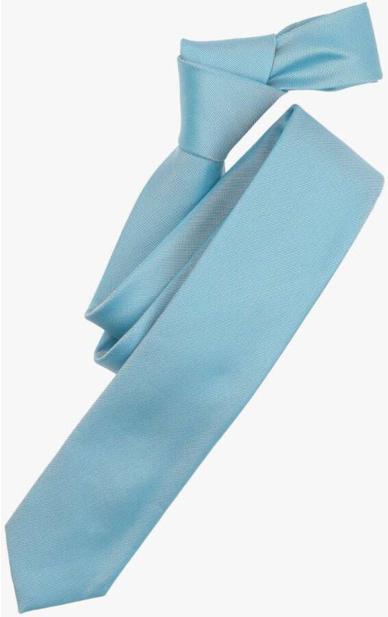 Venti Dunne stropdas turquoise, Effen
