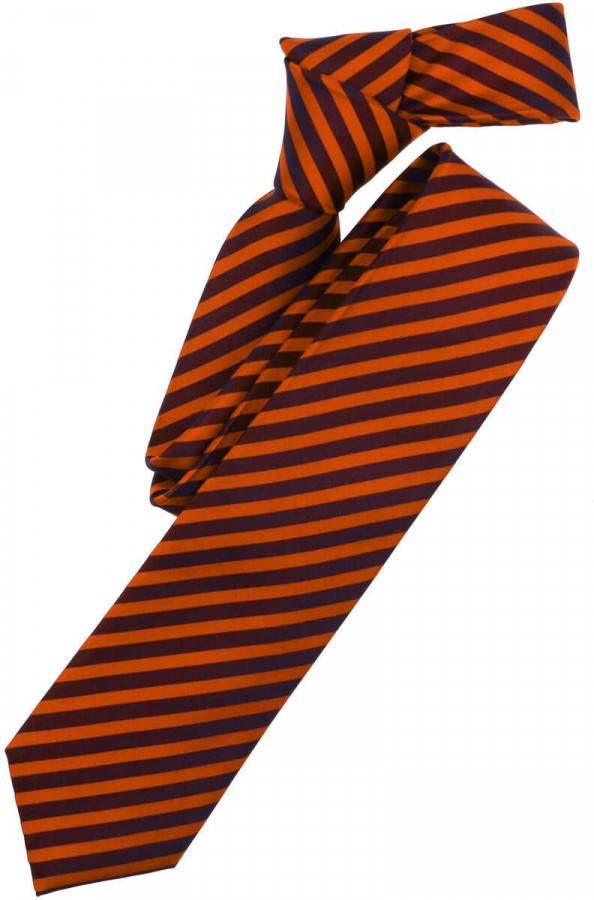 Venti Stropdas oranje, Gestreept