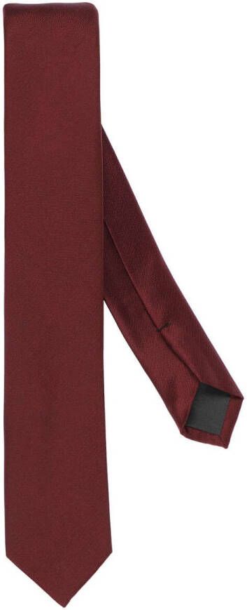 Venti Super Slanke Stropdas rood, Effen