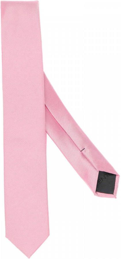 Venti Super Slanke Stropdas roze, Effen