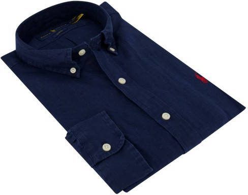 Polo Ralph Lauren Korte mouwen Overhemden Blauw Heren