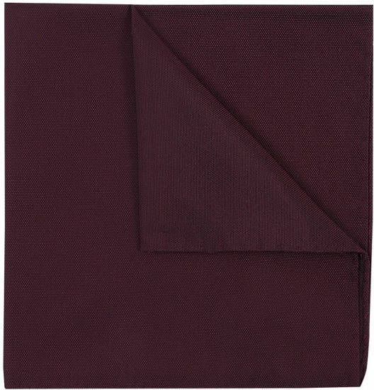 Profuomo Originale Pochet bordeaux, Effen