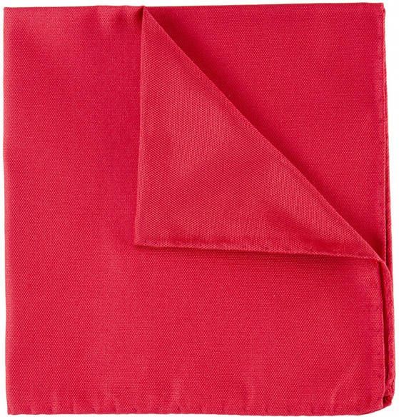 Profuomo Originale Pochet rood, Effen