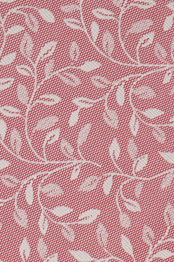 Profuomo Stropdas van zijde met bladdessin