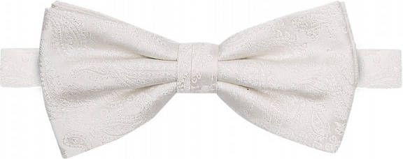 Profuomo Sky Blue Vlinderdas gebroken wit, Effen