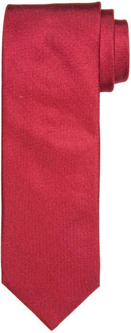Profuomo Stropdas van zijde met ingeweven structuur