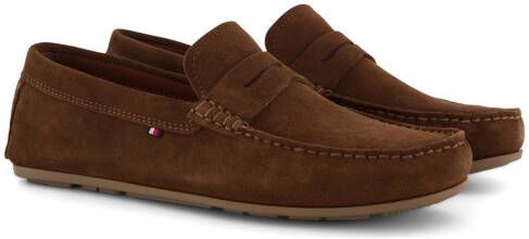 Tommy Hilfiger schoenen bruin effen