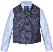 G.O.L. GOL Boys Jacquard vest marine