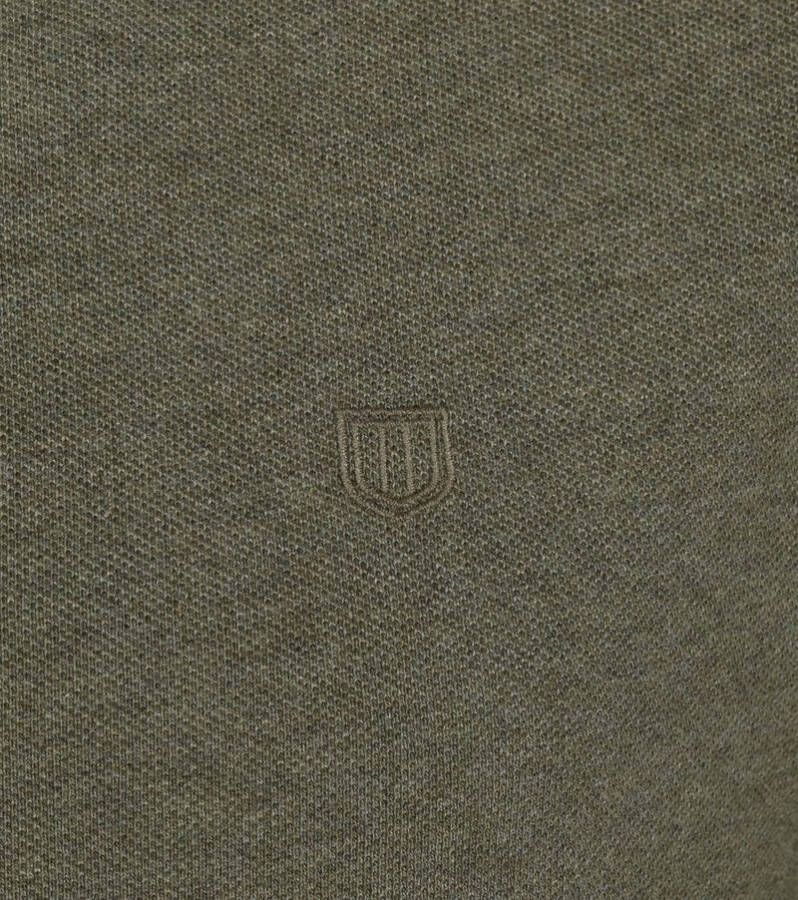 Profuomo Regular fit polo van piqué katoen