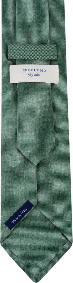Profuomo Stropdas van zijde met ingeweven structuur