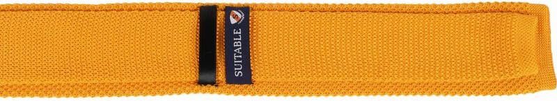 Suitable Knitted Stropdas Geel TK 03