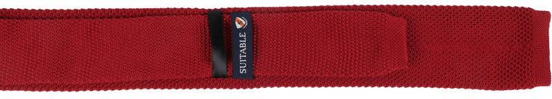 Suitable Knitted Stropdas Rood TK 04