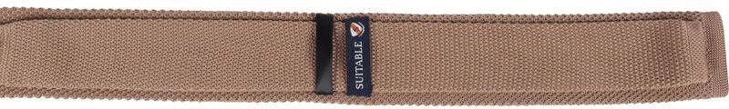 Suitable Knitted Stropdas Taupe TK 07
