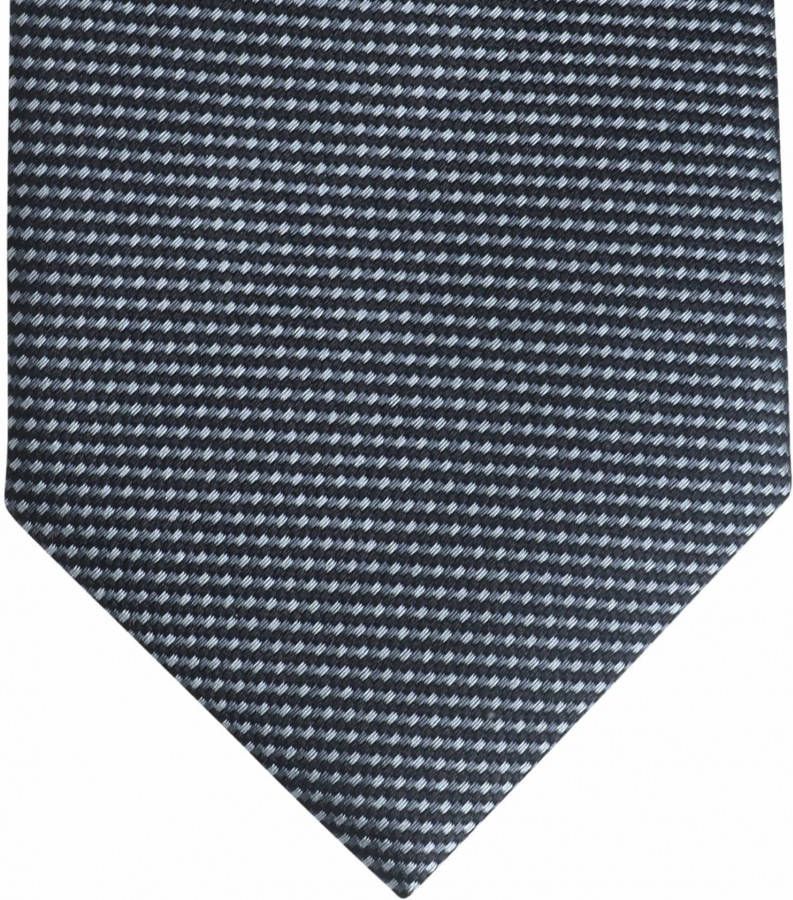 Suitable Stropdas Zijde Donkergrijs