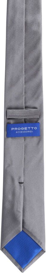 Suitable Stropdas Zijde Grijs