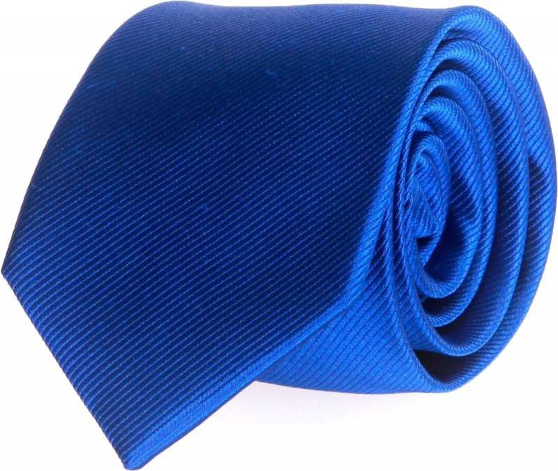 Suitable Stropdas Zijde Kobalt Blauw Uni F65