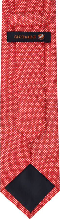 Suitable Stropdas Zijde Rood F91 6