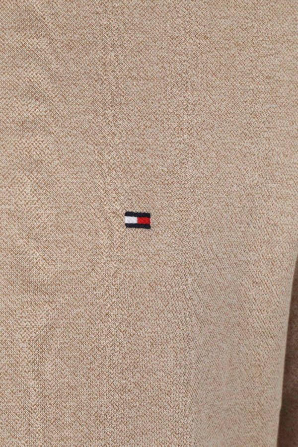 Tommy Hilfiger Poloshirt beige lange mouwen , Beige, Heren