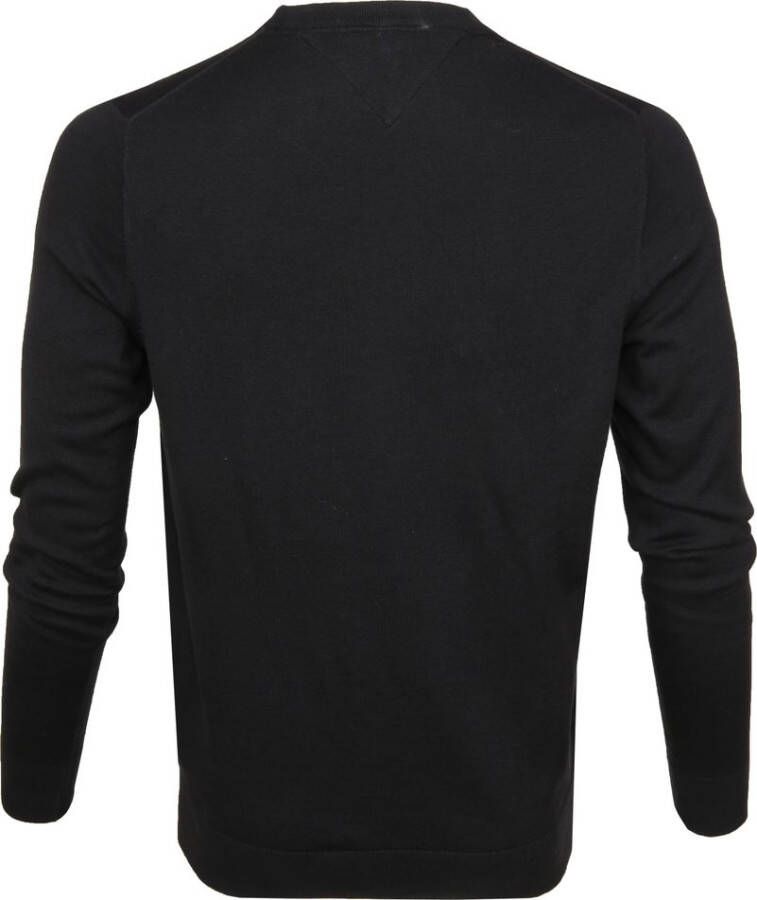 Tommy Hilfiger Regular Fit Trui ronde halsnachtblauw, Effen