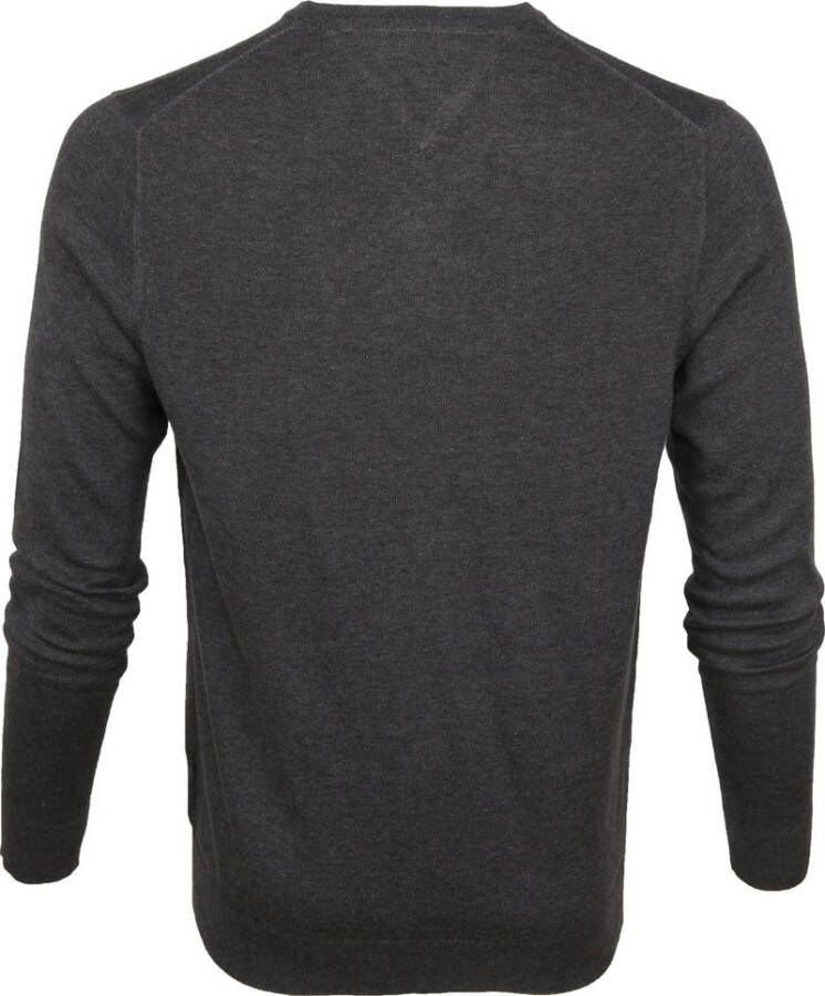 Tommy Hilfiger Fijngebreide pullover in zijdeblend met V hals
