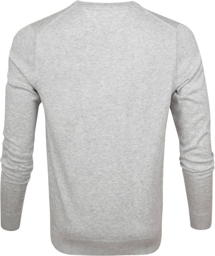 Tommy Hilfiger Core Cotton pullover in zijdeblend met V hals
