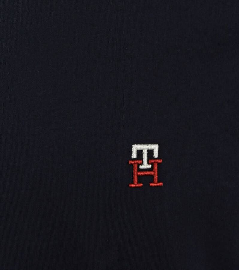 Tommy Hilfiger T Shirts , Blauw, Heren