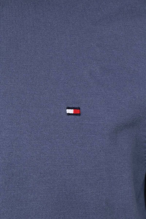 Tommy Hilfiger Zipper Pullover 1985 Indigo Blauw