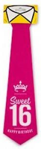 Confetti Fun stropdas sweet 16