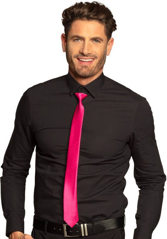 Confetti Stropdas shiny neon