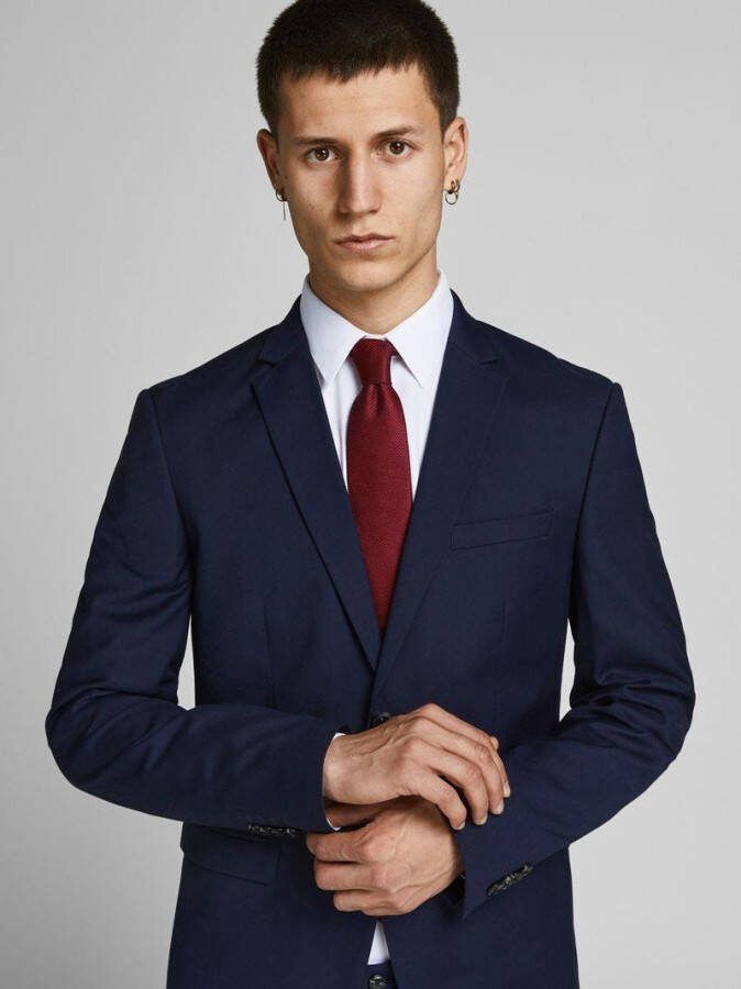 jack & jones Tie is trendy , Rood, Heren