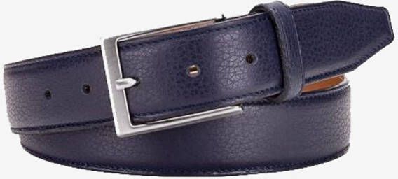 Michaelis Riem leather grain navy