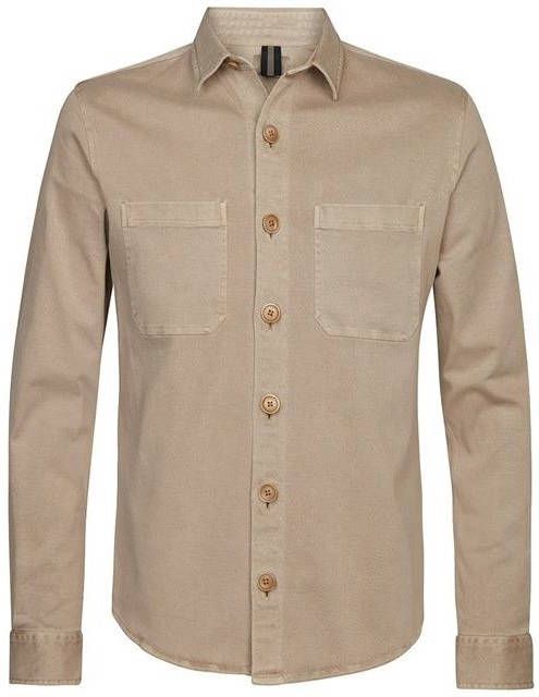 Profuomo Casual Overhemden Beige Heren